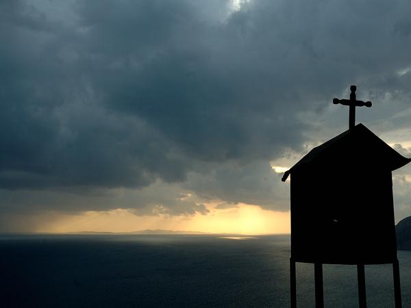 On the edge of Greece