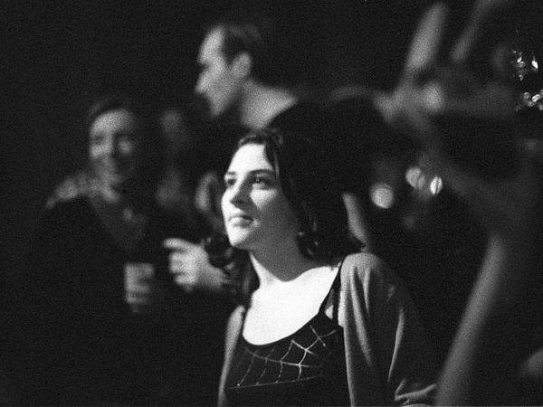 Girl in the crowd