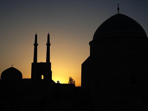 Sunset on Yazd